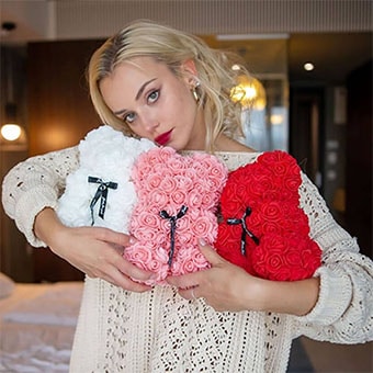 Orsetto di Rose Valentine's Bear