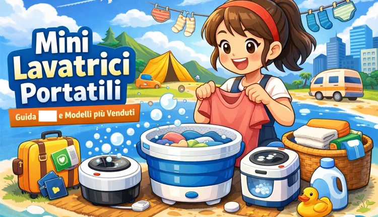 Mini lavatrice portatile